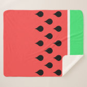 スイカ切片 シェルパブランケット (正面(横))