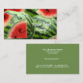 スイカ名刺2不滅紙 名刺 (正面/裏面)