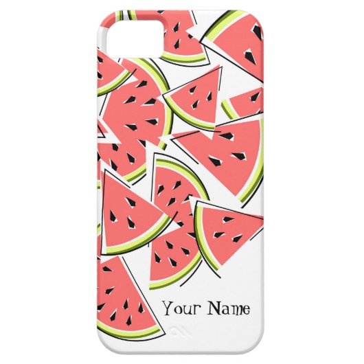 スイカ'名前' iPhoneケース Case-Mate iPhoneケース (裏面)