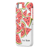 スイカ'名前' iPhoneケース Case-Mate iPhoneケース (裏面左)