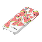 スイカ'名前' iPhoneケース Case-Mate iPhoneケース (下部)