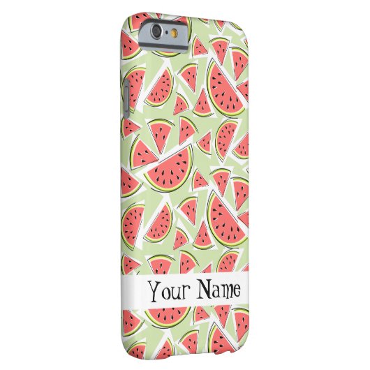 スイカ名数々の緑iPhoneケース Case-Mate iPhoneケース (裏面/右)