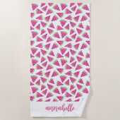 スイカ名 ビーチタオル (正面)