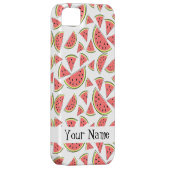 スイカ名iPhone数々のケース Case-Mate iPhoneケース (裏面/右)