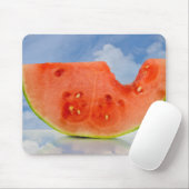 スイカ咬傷 マウスパッド (マウス)