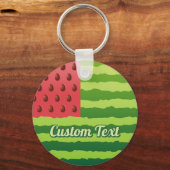 スイカ国旗のキーチェーン キーホルダー (正面)