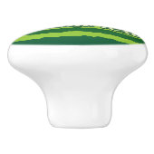 スイカ国旗のセラミックノブ セラミックノブ (側面)