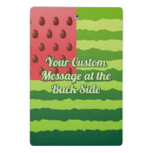 スイカ国旗のミニクリップボード ミニクリップボード (裏面)