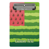 スイカ国旗のミニクリップボード ミニクリップボード (正面)