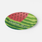 スイカ国旗紙プレート ペーパープレート (アングル)