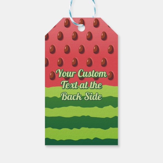 スイカ国旗 ギフトタグ (裏面)