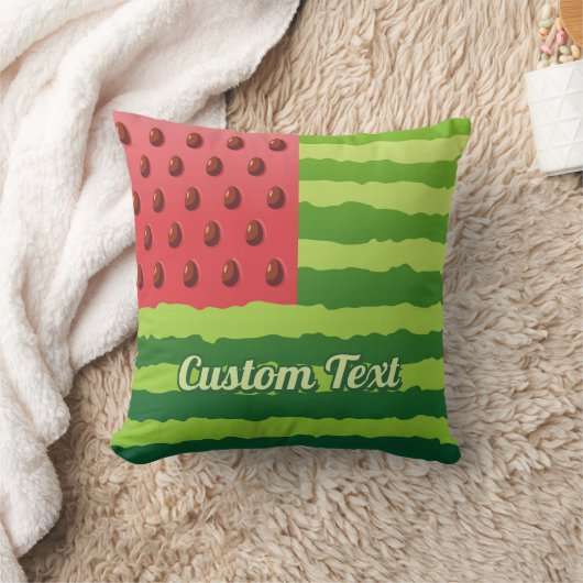 スイカ国旗 クッション (ブランケット)