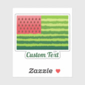 スイカ国旗 シール (シート)