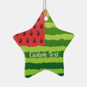 スイカ国旗 セラミックオーナメント (右)