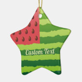 スイカ国旗 セラミックオーナメント (左)