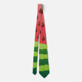 スイカ国旗 ネクタイ (裏面)