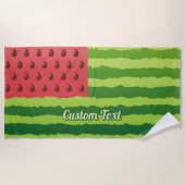 スイカ国旗 ビーチタオル (正面)