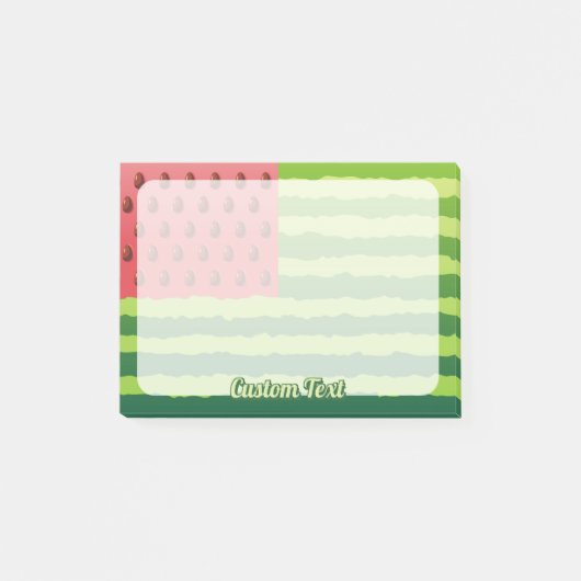 スイカ国旗 ポストイット (正面)