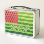 スイカ国旗 メタルランチボックス (裏面)