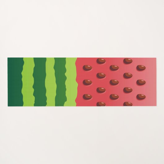 スイカ国旗 ヨガマット (裏面(横))