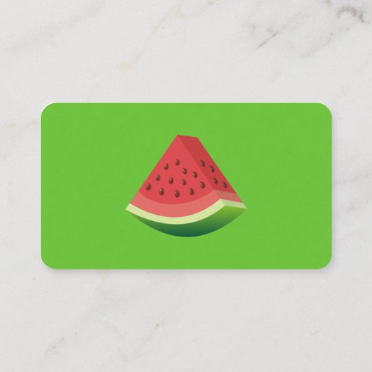 スイカ国旗 名刺 (裏面)