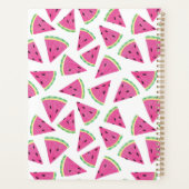 スイカ夏のフルーツパターン プランナー手帳 (裏面)