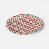 スイカ夏デジタル紙-56201 ペーパープレート (アングル)