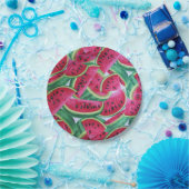 スイカ夏パーティー紙プレート ペーパープレート (パーティー)