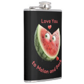 スイカ大好き:甘くてジューシーなハート フラスク (右)