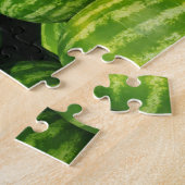 スイカ屋台の写真 ジグソーパズル (側面)