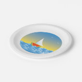 スイカ帆船 ペーパープレート (アングル)