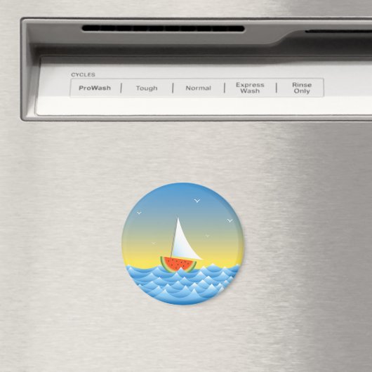 スイカ帆船 マグネット (インサイチュ (食洗機))