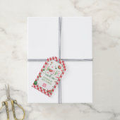 スイカ感謝していメッセージカード ギフトタグ (より糸付き)