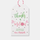 スイカ感謝していーありがとうギフトラベル ギフトタグ (正面)