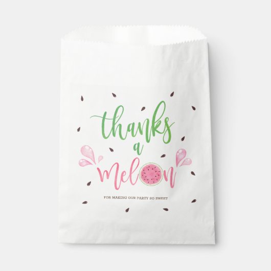 スイカ感謝していーに感謝お願いバッグ フェイバーバッグ (正面)