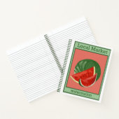 スイカ手帳 ノートブック (内部)