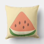 スイカ抽象芸術術 クッション (裏面)
