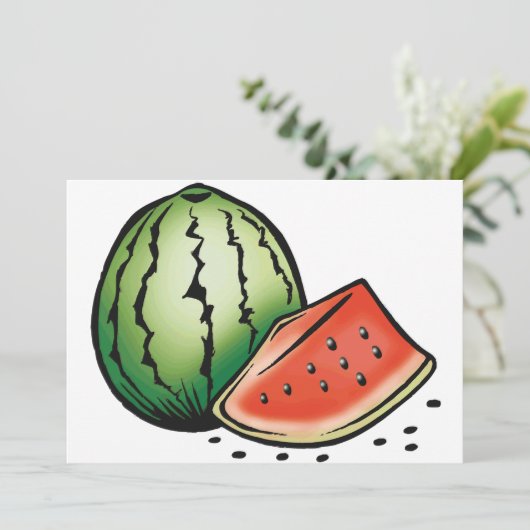 スイカ招待状 招待状 (スタンド正面)