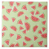 スイカ数々のグリーン タイル (正面)