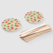 スイカ数々のグリーン ハンドファン (組立なし)