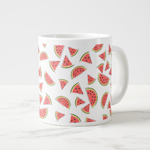 スイカ数々の2 ジャンボコーヒーマグカップ