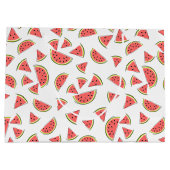 スイカ数々の ラージペーパーバッグ (裏面)