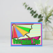 スイカ時間 ポストカード (スタンド正面)