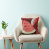 スイカ枕12x12 クッション (椅子)