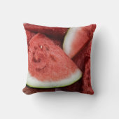 スイカ枕12x12 クッション (正面)