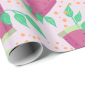 スイカ果実夏食 ラッピングペーパー (ロールコーナー)