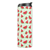 スイカ果実模様メロンサマーライトグリーン タンブラー (回転左)