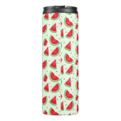 スイカ果実模様メロンサマーライトグリーン タンブラー (裏面)