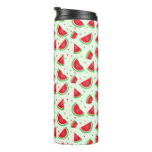スイカ果実模様メロンサマーライトグリーン タンブラー (回転右)