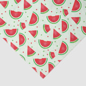 スイカ果実模様メロンサマーライトグリーン 薄葉紙 (詳細)